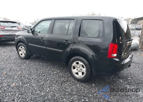 2015 Honda Pilot Lx from USA, damaged, VIN 5FNYF4H23FB044454